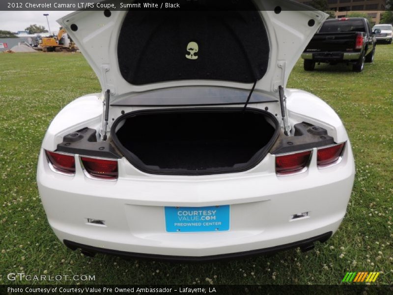 Summit White / Black 2012 Chevrolet Camaro LT/RS Coupe