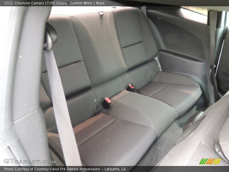 Summit White / Black 2012 Chevrolet Camaro LT/RS Coupe