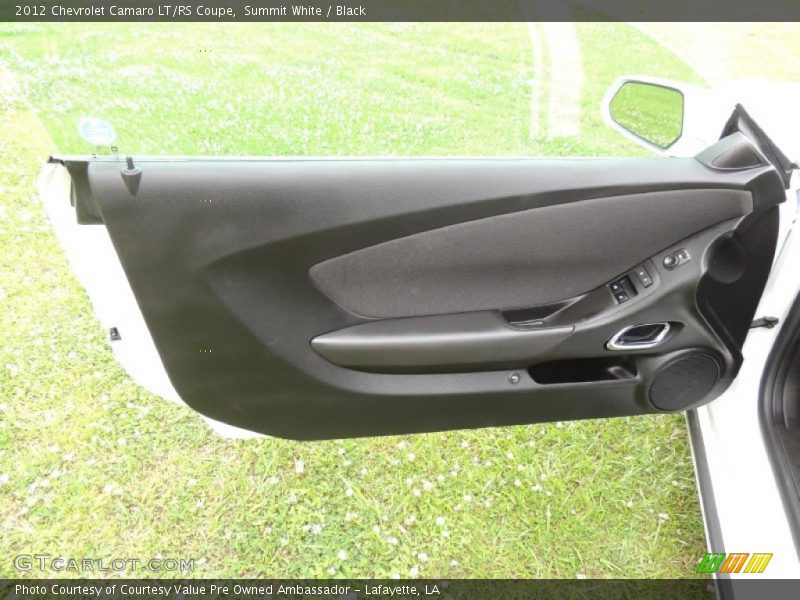 Summit White / Black 2012 Chevrolet Camaro LT/RS Coupe
