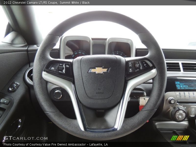 Summit White / Black 2012 Chevrolet Camaro LT/RS Coupe