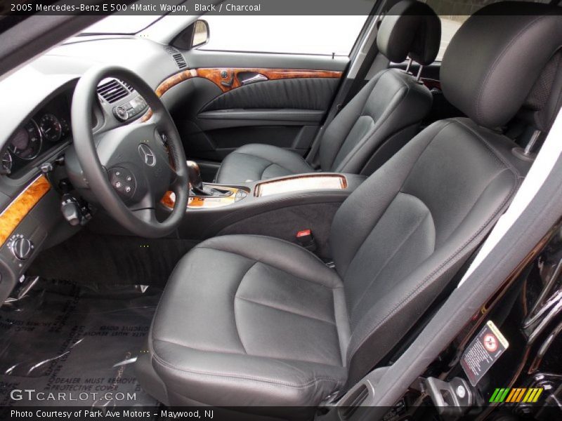  2005 E 500 4Matic Wagon Charcoal Interior