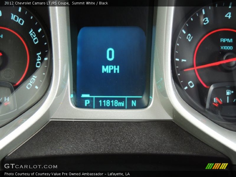 Summit White / Black 2012 Chevrolet Camaro LT/RS Coupe