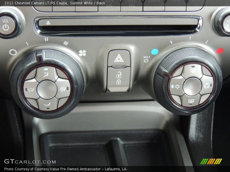 Summit White / Black 2012 Chevrolet Camaro LT/RS Coupe