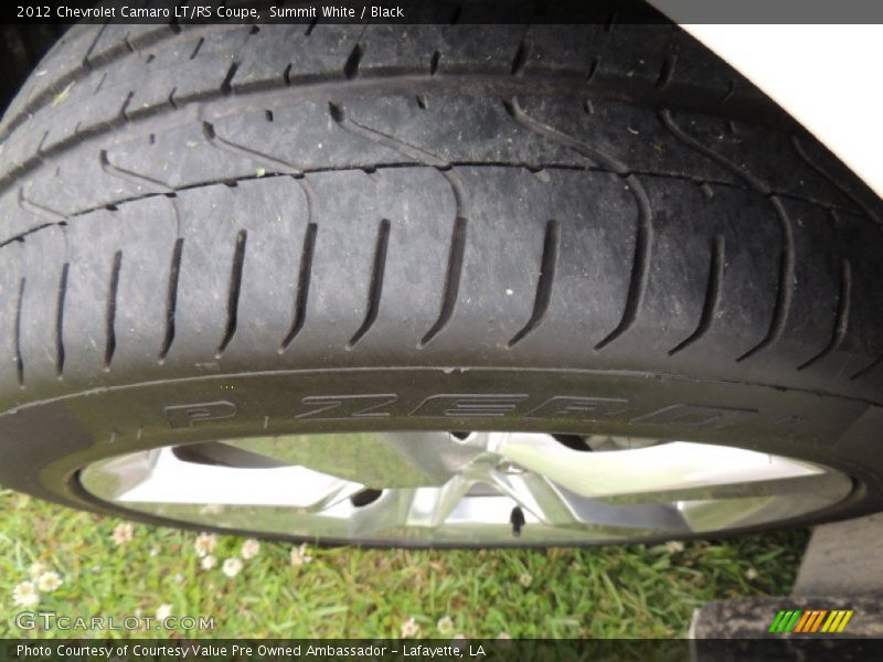 Summit White / Black 2012 Chevrolet Camaro LT/RS Coupe