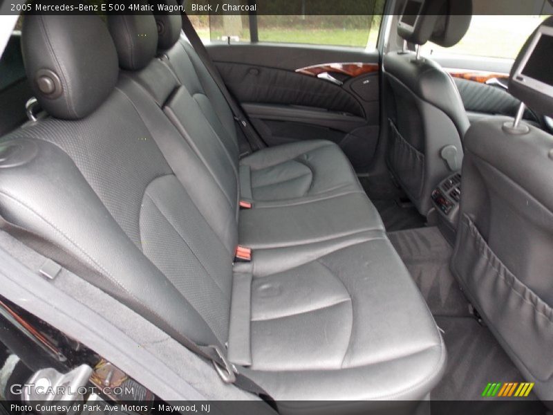 Rear Seat of 2005 E 500 4Matic Wagon