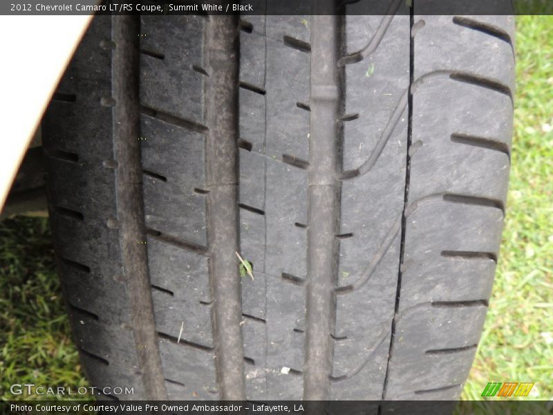Summit White / Black 2012 Chevrolet Camaro LT/RS Coupe