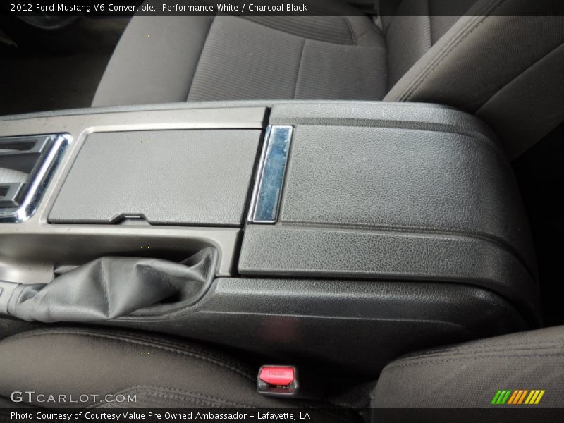 Performance White / Charcoal Black 2012 Ford Mustang V6 Convertible