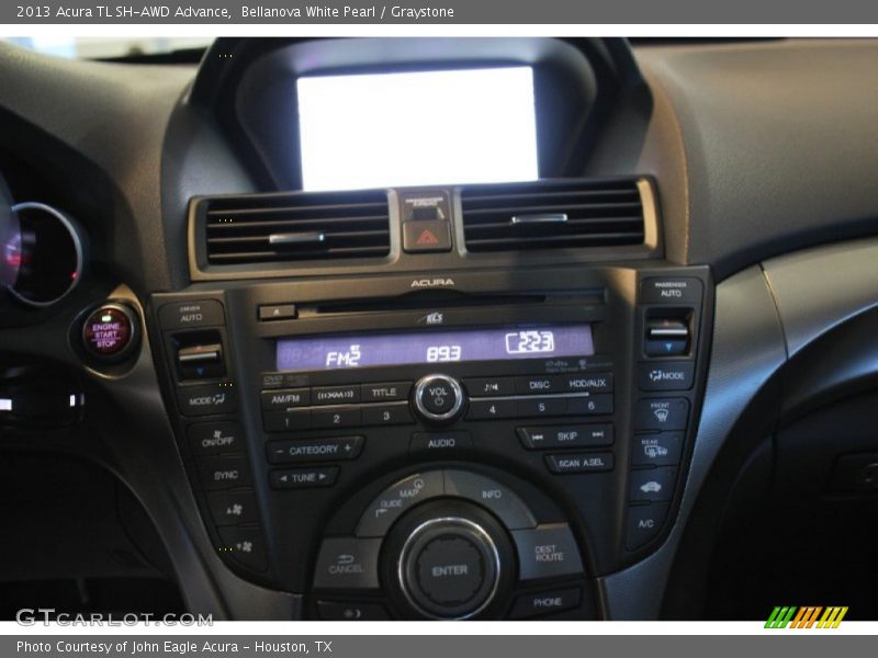 Bellanova White Pearl / Graystone 2013 Acura TL SH-AWD Advance