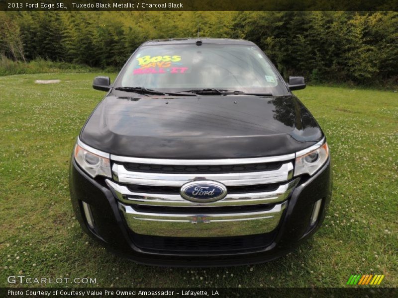 Tuxedo Black Metallic / Charcoal Black 2013 Ford Edge SEL
