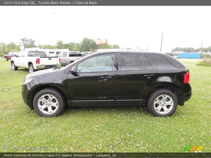 Tuxedo Black Metallic / Charcoal Black 2013 Ford Edge SEL