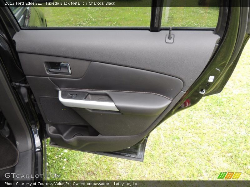Tuxedo Black Metallic / Charcoal Black 2013 Ford Edge SEL