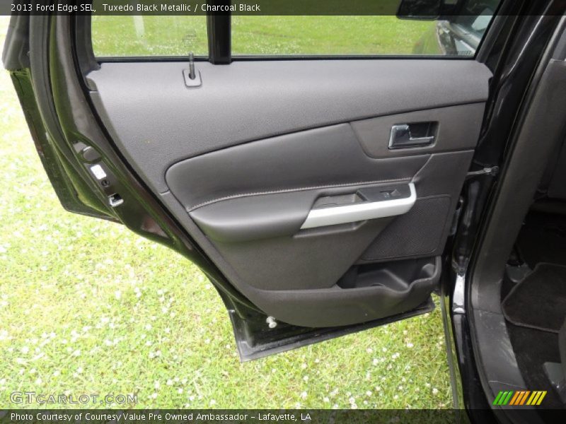 Tuxedo Black Metallic / Charcoal Black 2013 Ford Edge SEL