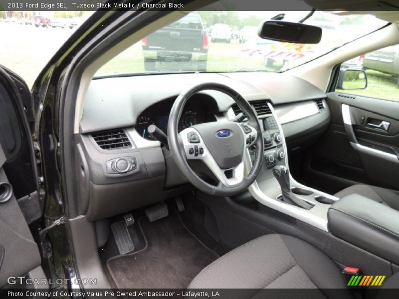 Tuxedo Black Metallic / Charcoal Black 2013 Ford Edge SEL