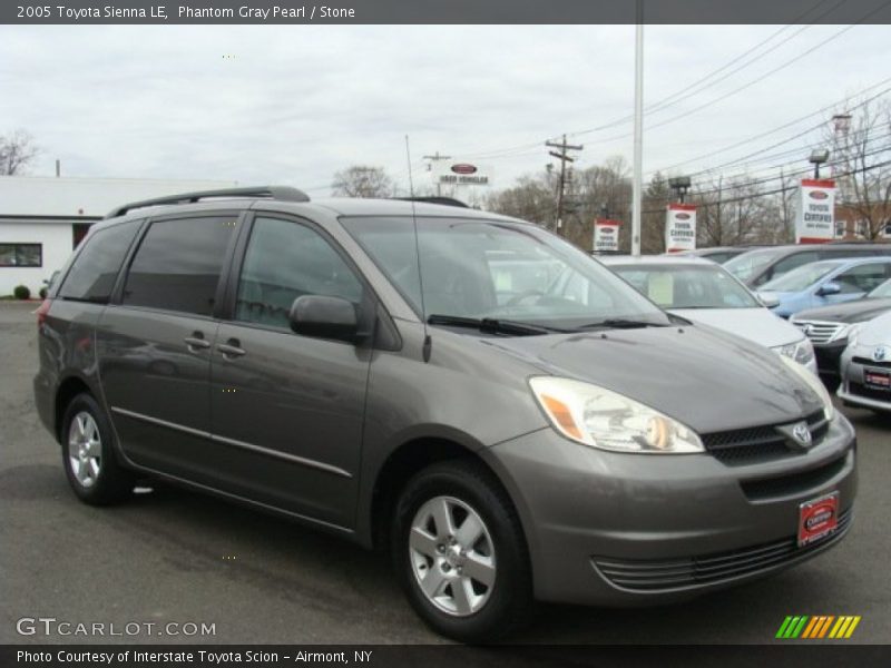 Phantom Gray Pearl / Stone 2005 Toyota Sienna LE