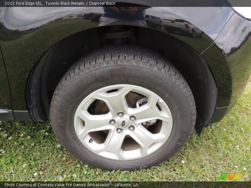 Tuxedo Black Metallic / Charcoal Black 2013 Ford Edge SEL