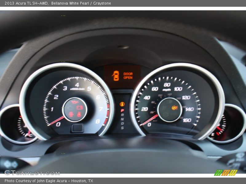 Bellanova White Pearl / Graystone 2013 Acura TL SH-AWD