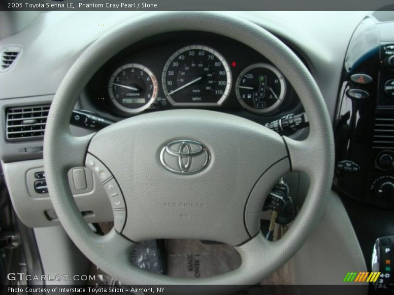 Phantom Gray Pearl / Stone 2005 Toyota Sienna LE