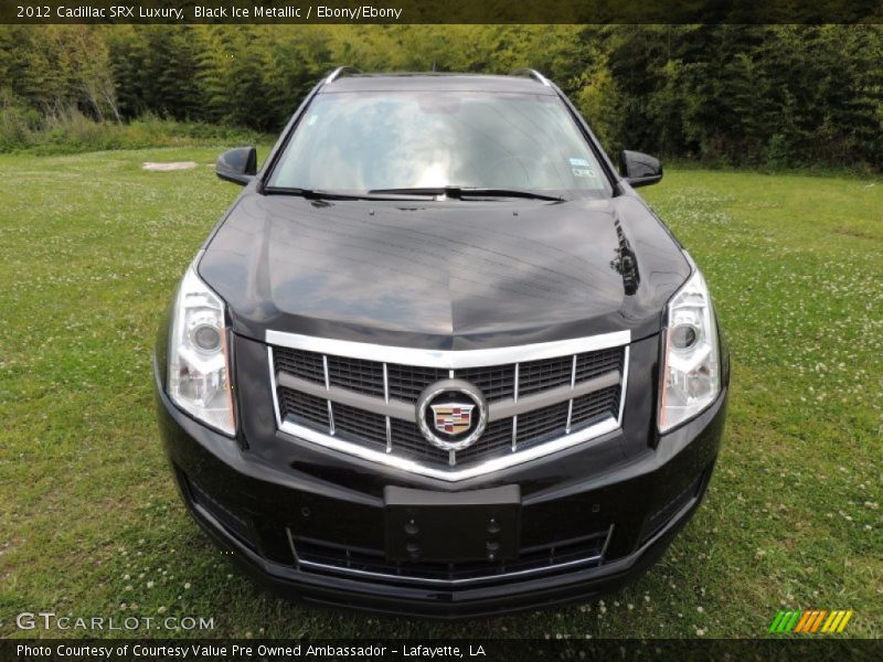 Black Ice Metallic / Ebony/Ebony 2012 Cadillac SRX Luxury