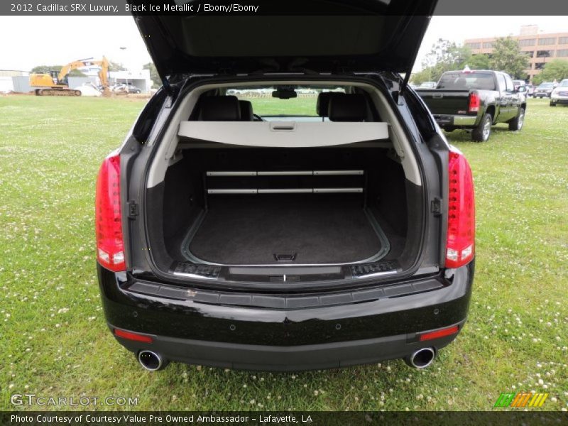 Black Ice Metallic / Ebony/Ebony 2012 Cadillac SRX Luxury