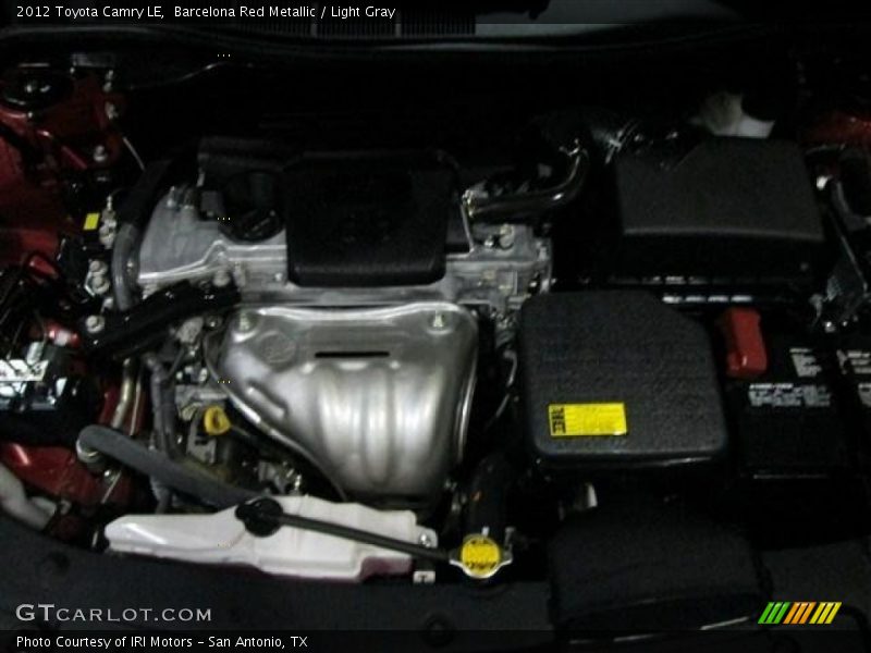 Barcelona Red Metallic / Light Gray 2012 Toyota Camry LE