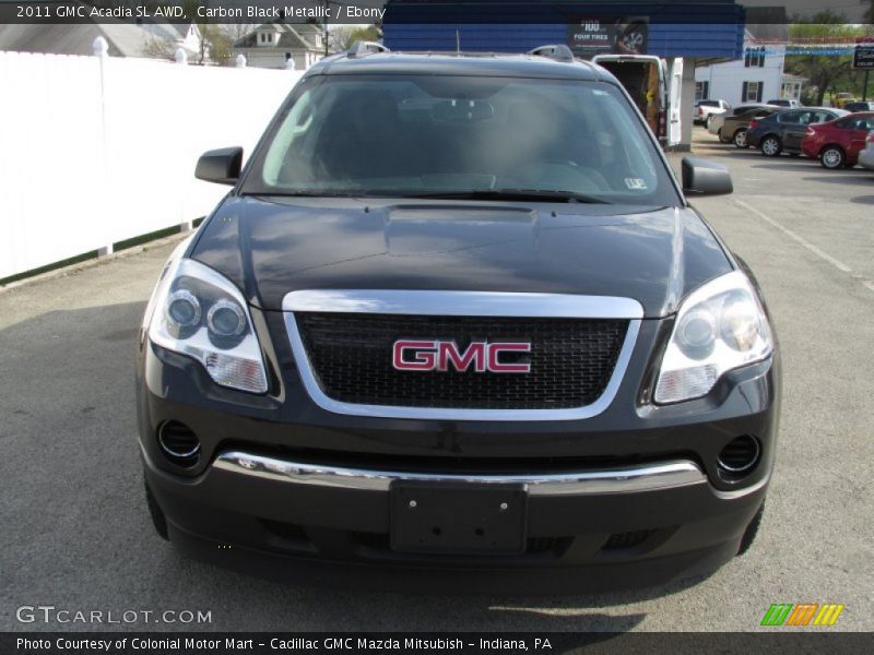 Carbon Black Metallic / Ebony 2011 GMC Acadia SL AWD