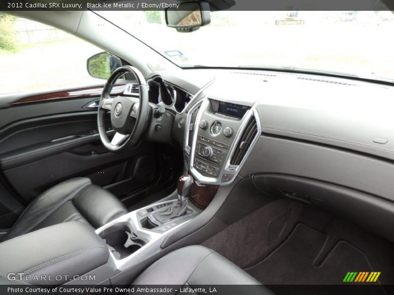 Black Ice Metallic / Ebony/Ebony 2012 Cadillac SRX Luxury