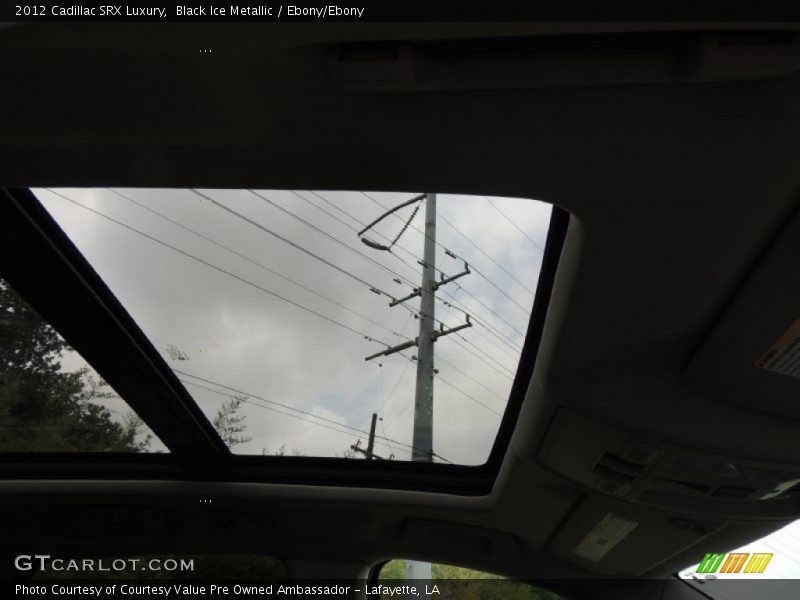 Black Ice Metallic / Ebony/Ebony 2012 Cadillac SRX Luxury