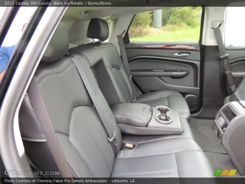 Black Ice Metallic / Ebony/Ebony 2012 Cadillac SRX Luxury