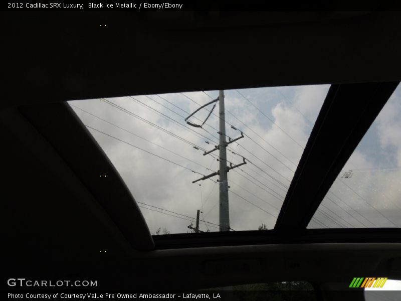 Black Ice Metallic / Ebony/Ebony 2012 Cadillac SRX Luxury