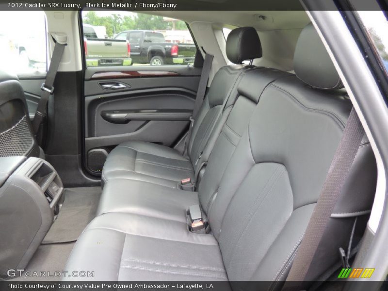 Black Ice Metallic / Ebony/Ebony 2012 Cadillac SRX Luxury