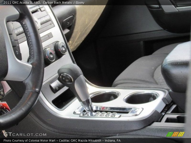Carbon Black Metallic / Ebony 2011 GMC Acadia SL AWD