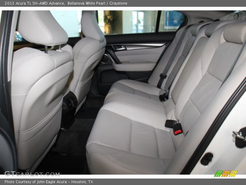 Bellanova White Pearl / Graystone 2013 Acura TL SH-AWD Advance