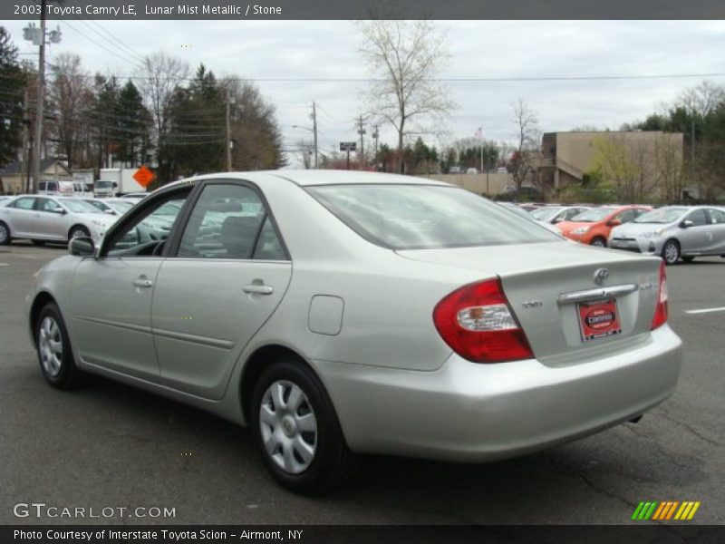 Lunar Mist Metallic / Stone 2003 Toyota Camry LE