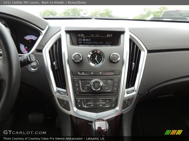 Black Ice Metallic / Ebony/Ebony 2012 Cadillac SRX Luxury