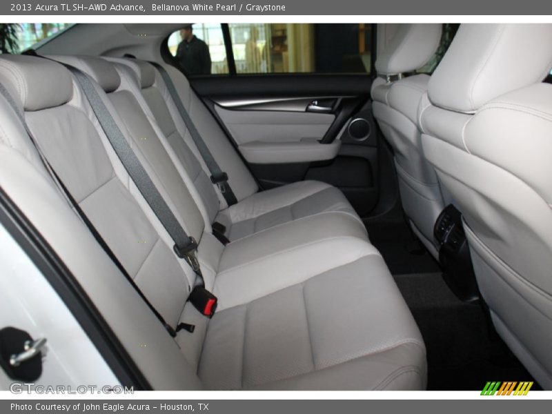 Bellanova White Pearl / Graystone 2013 Acura TL SH-AWD Advance