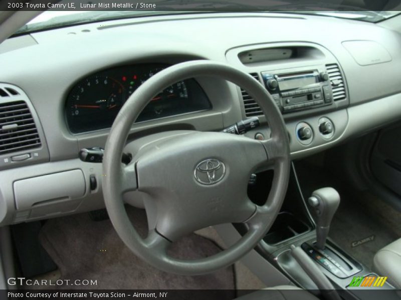 Lunar Mist Metallic / Stone 2003 Toyota Camry LE