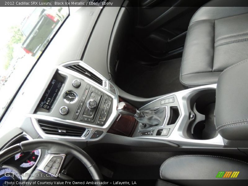 Black Ice Metallic / Ebony/Ebony 2012 Cadillac SRX Luxury