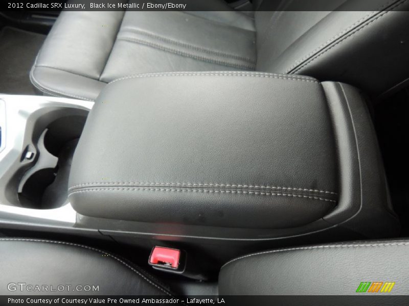 Black Ice Metallic / Ebony/Ebony 2012 Cadillac SRX Luxury