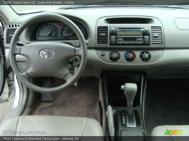Lunar Mist Metallic / Stone 2003 Toyota Camry LE