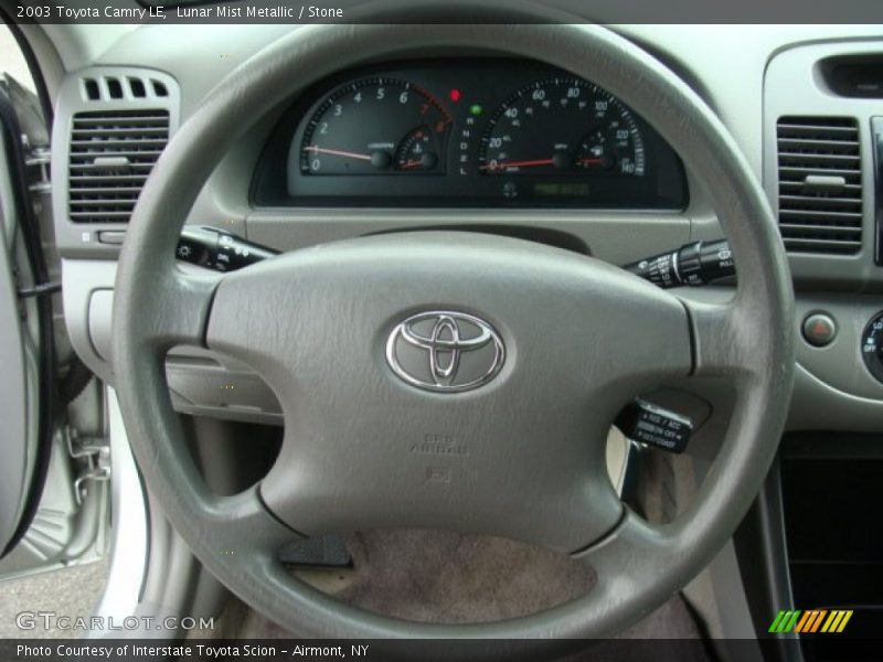 Lunar Mist Metallic / Stone 2003 Toyota Camry LE