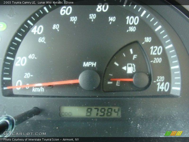 Lunar Mist Metallic / Stone 2003 Toyota Camry LE