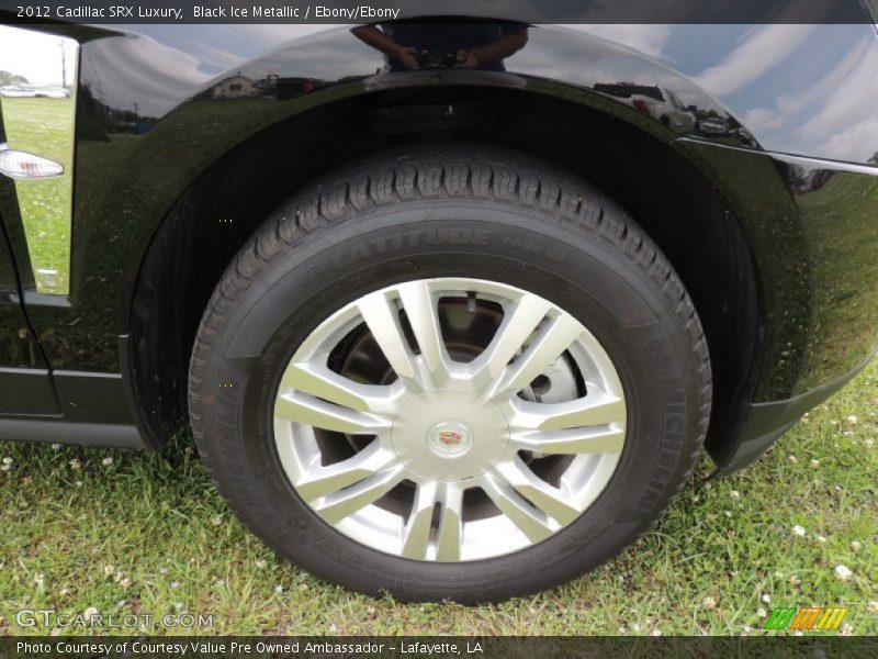 Black Ice Metallic / Ebony/Ebony 2012 Cadillac SRX Luxury