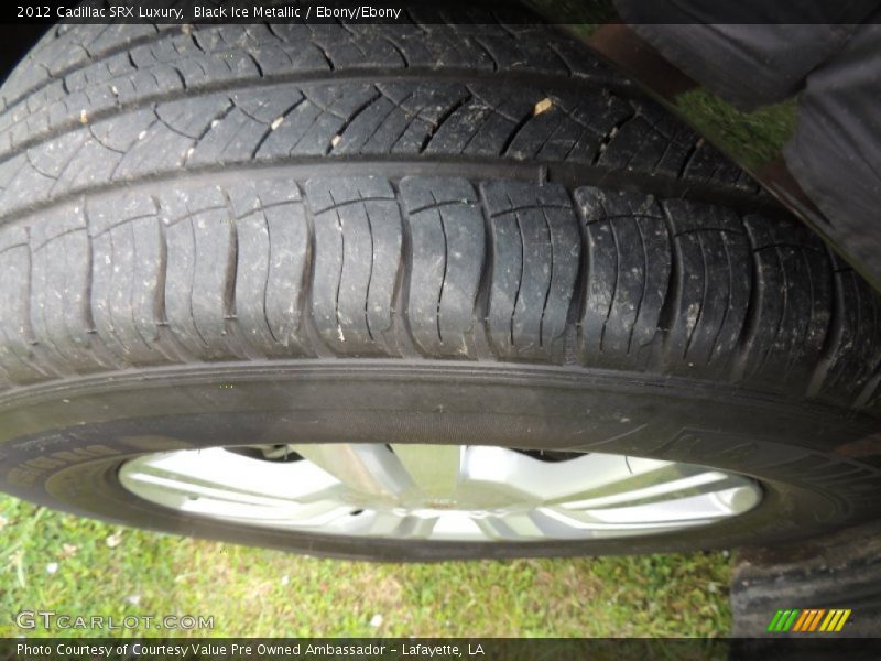 Black Ice Metallic / Ebony/Ebony 2012 Cadillac SRX Luxury