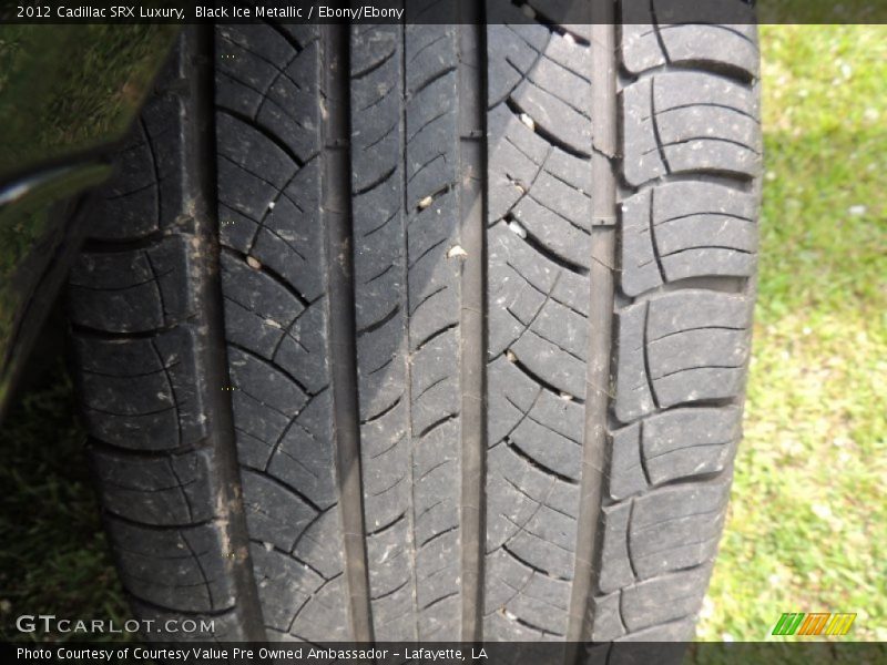 Black Ice Metallic / Ebony/Ebony 2012 Cadillac SRX Luxury
