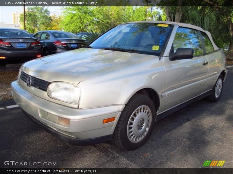 Desert Wind Metallic / Grey 1997 Volkswagen Cabrio