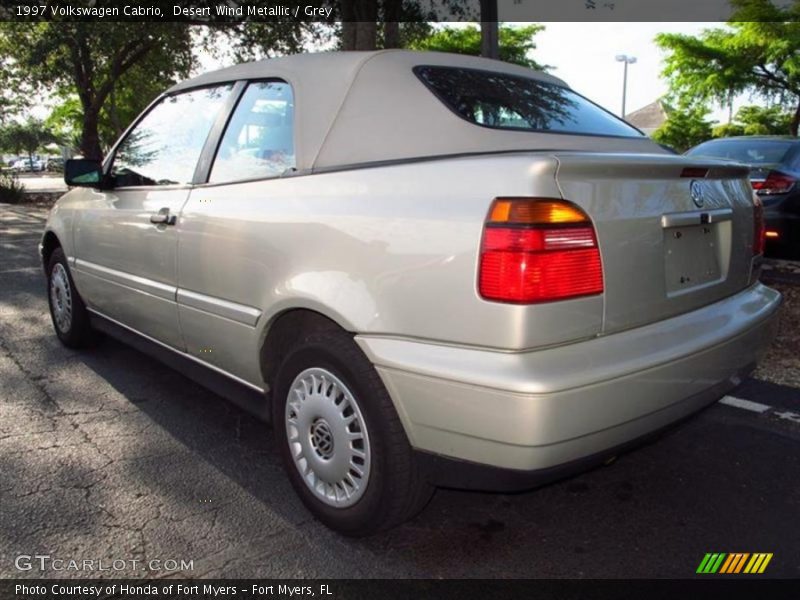 Desert Wind Metallic / Grey 1997 Volkswagen Cabrio