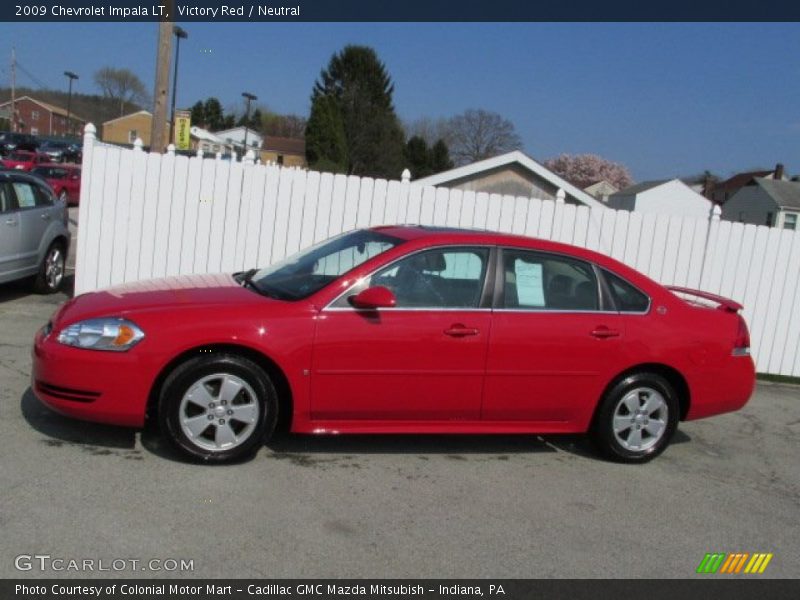 Victory Red / Neutral 2009 Chevrolet Impala LT