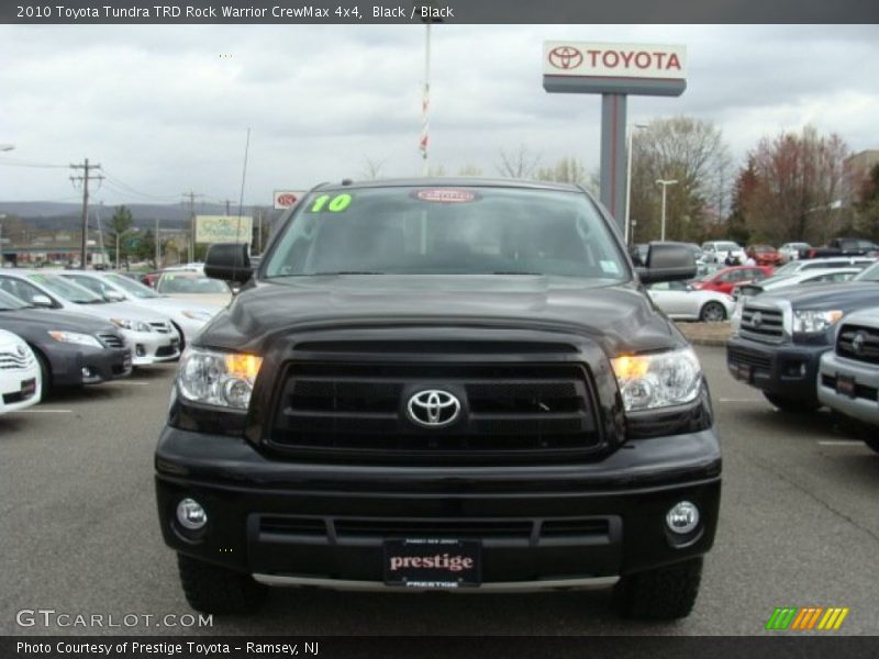 Black / Black 2010 Toyota Tundra TRD Rock Warrior CrewMax 4x4