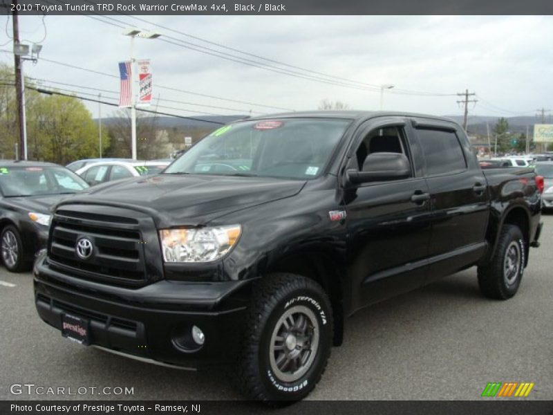 Black / Black 2010 Toyota Tundra TRD Rock Warrior CrewMax 4x4