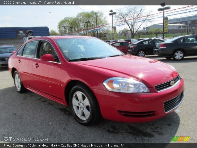 Front 3/4 View of 2009 Impala LT